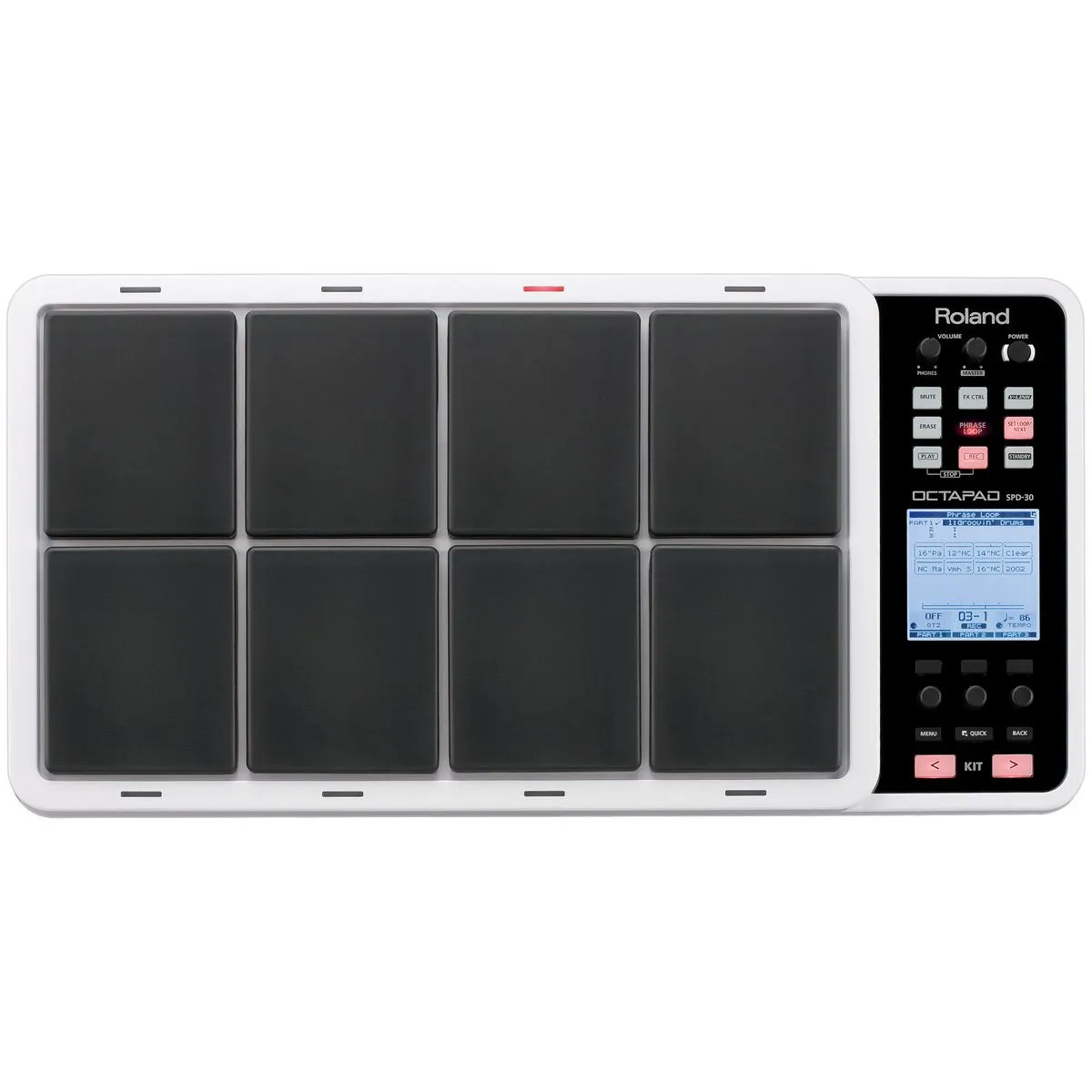 Pad de percusión electrónica Roland SPD-30 - color blanco (WH)