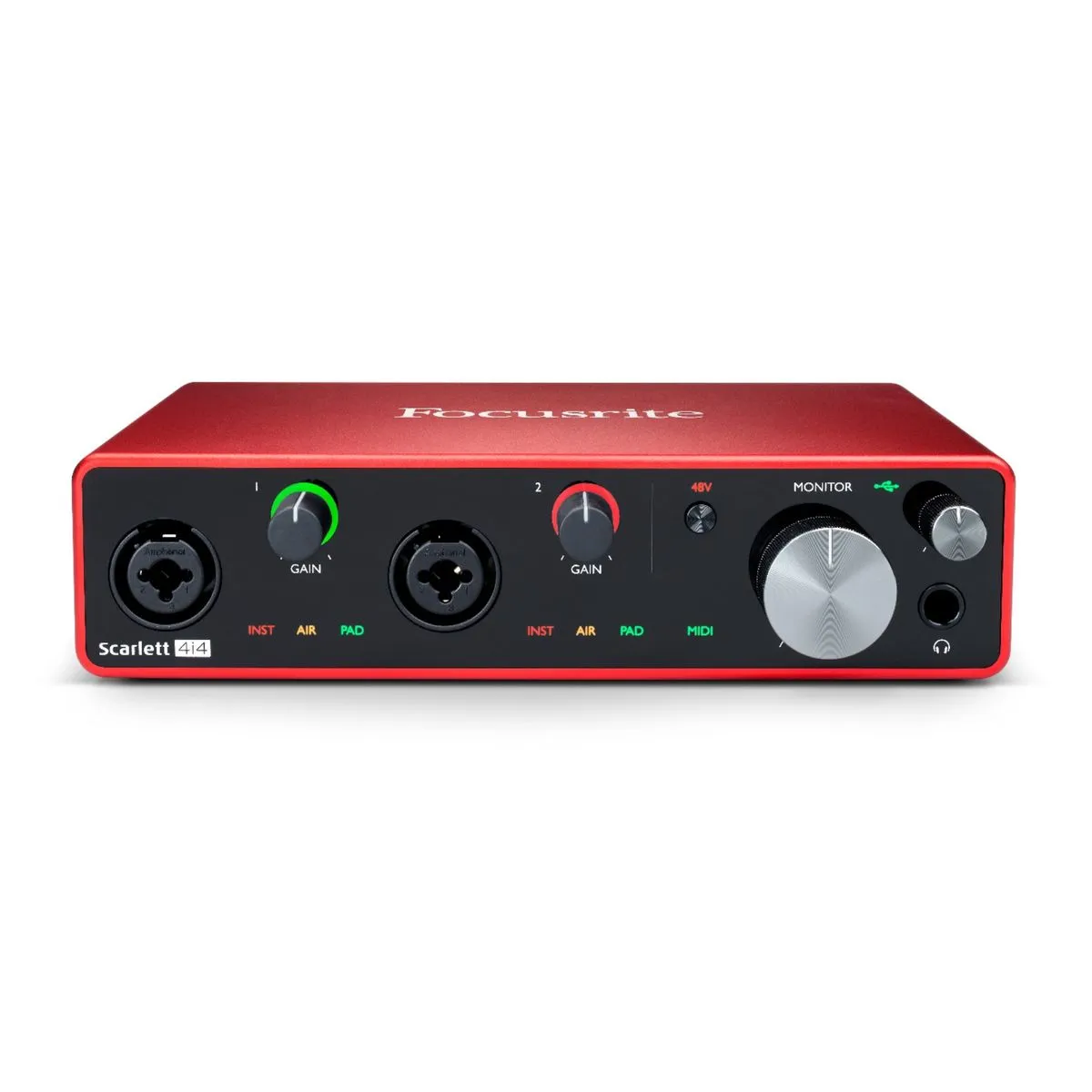 Interfaz de audio Focusrite Scarlett 4i4 de 3ra generación - Imagen 3