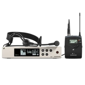 Sistema de micrófono cintillo inalámbrico cintillo Sennheiser EW 100 G4-ME3-B
