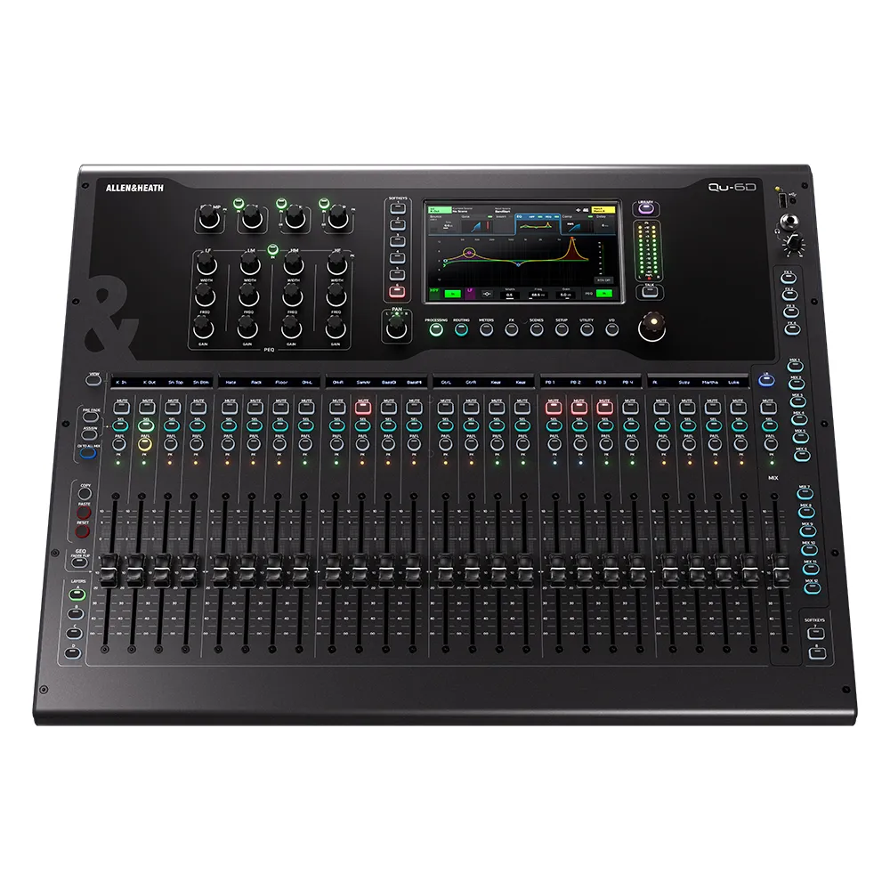 Consola Digital Allen & Heath QU-6D - 24CH - Con Dante