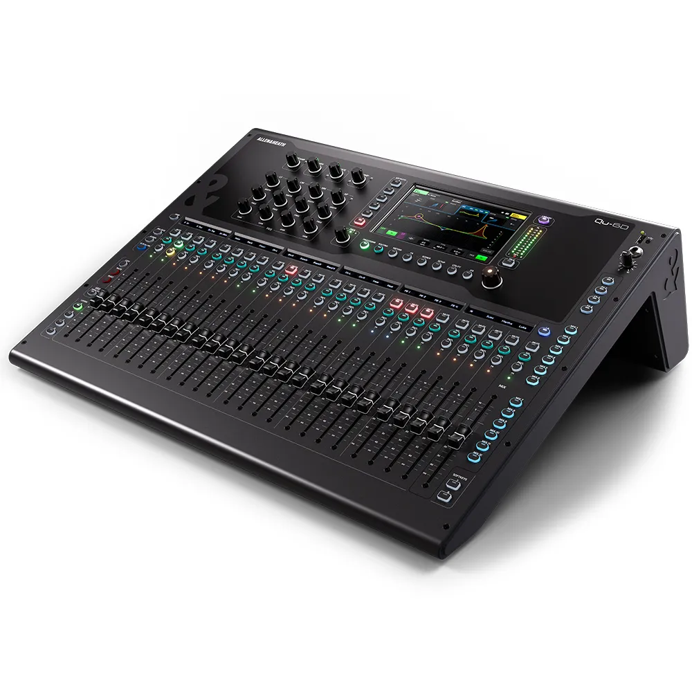 Consola Digital Allen & Heath QU-6D - 24CH - Con Dante - Imagen 2