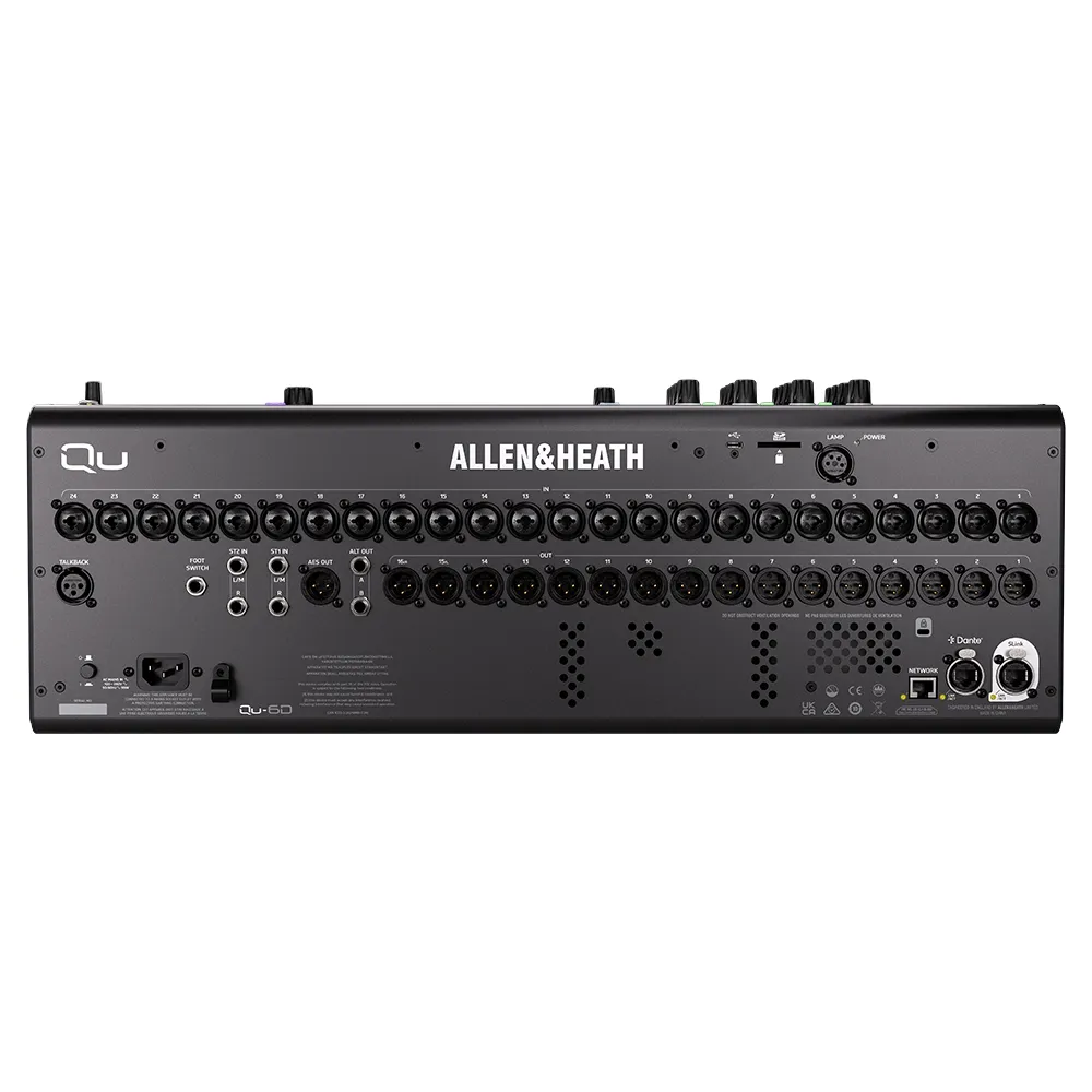 Consola Digital Allen & Heath QU-6D - 24CH - Con Dante - Imagen 4