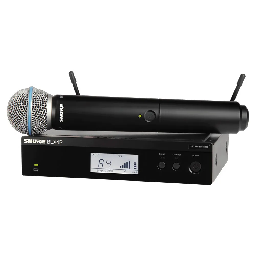 Micrófono Inalámbrico De Mano Shure BLX24R/B58 - H10