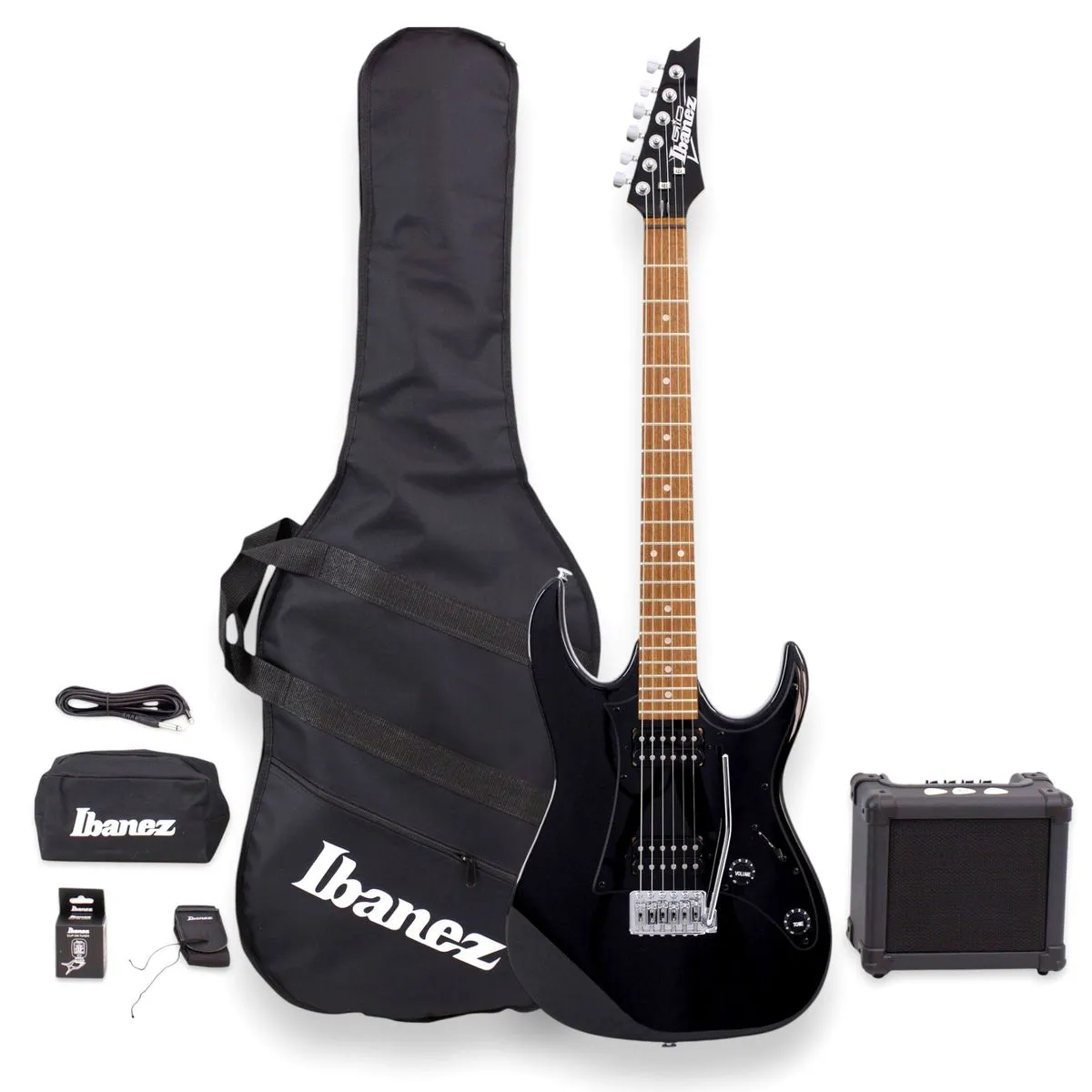 Pack de guitarra eléctrica Ibanez IJRX20U - Black - Imagen 4